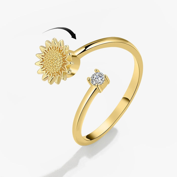Fidget Spinner Ring Anxiety for Women