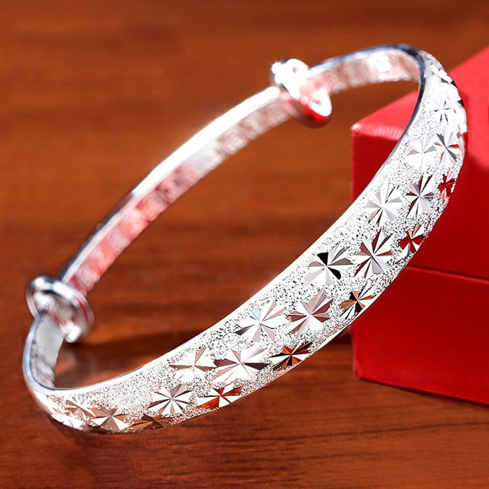 Sterling Silver Luxury Bead Bracelet Bracelet Cute Feminine Fashion Party Wedding Jewelry
