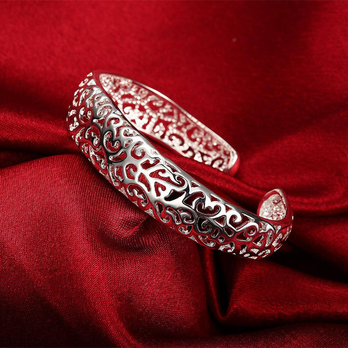 Sterling Silver Luxury Bead Bracelet Bracelet Cute Feminine Fashion Party Wedding Jewelry