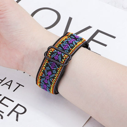 Adjustable Elastic Nylon Bracelet iWatch Band