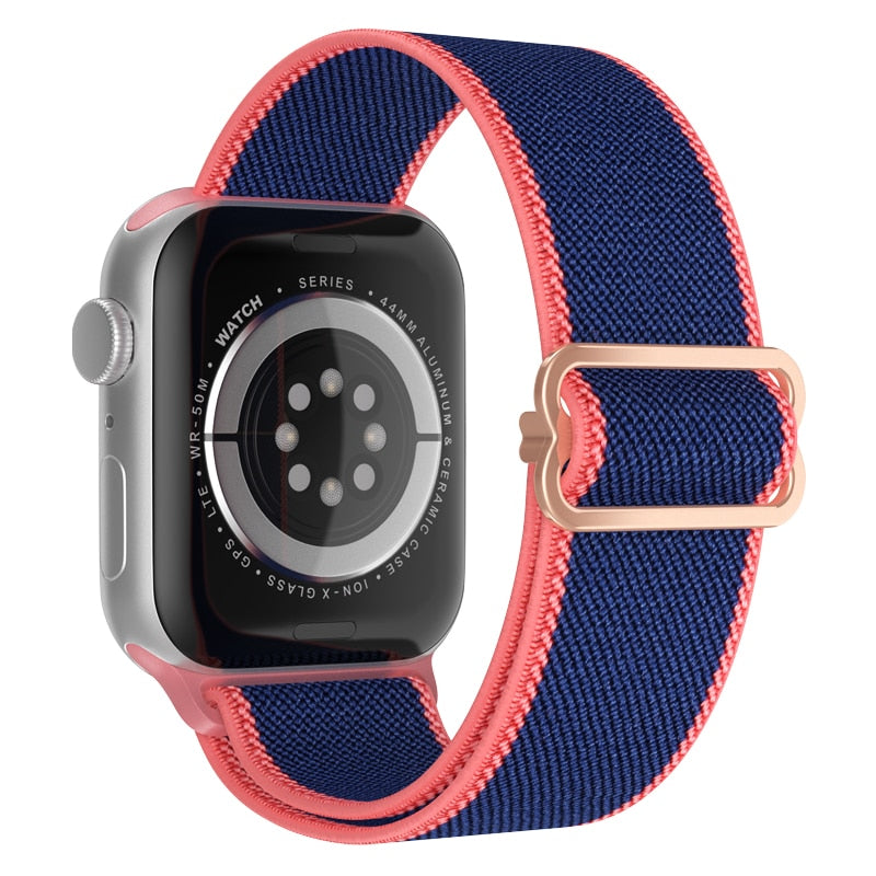 Scrunchie Strap for Apple Watch Band Elastic Nylon Bracelet iWatch series