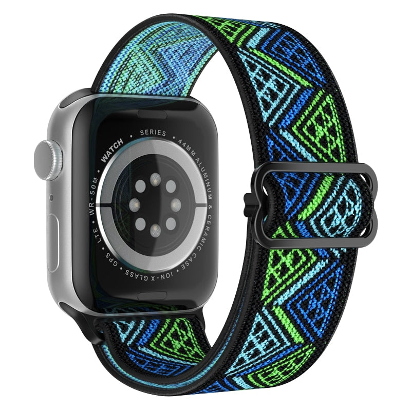 Scrunchie Strap for Apple Watch Band Elastic Nylon Bracelet iWatch series