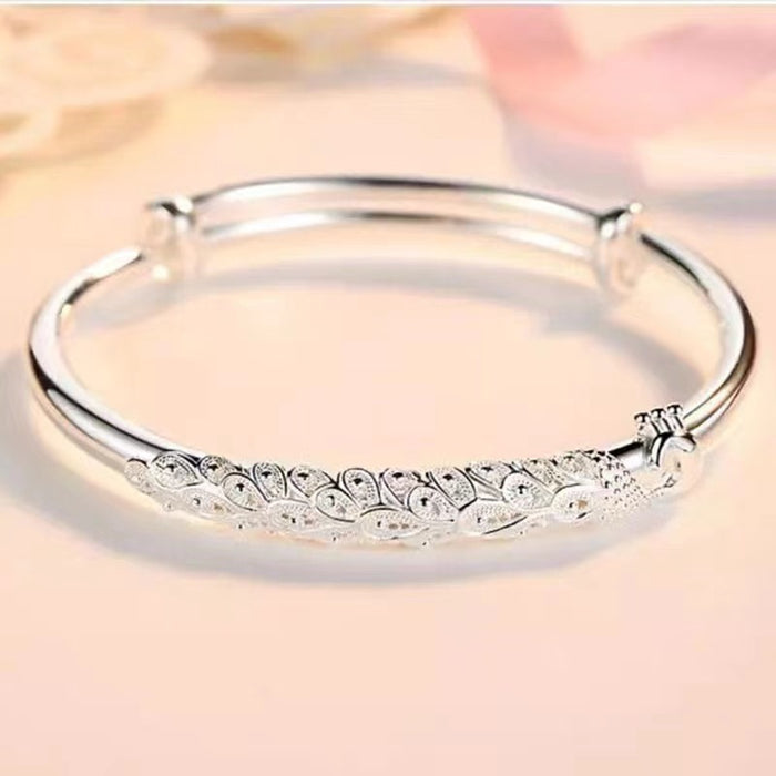 Sterling Silver Luxury Bead Bracelet Bracelet Cute Feminine Fashion Party Wedding Jewelry