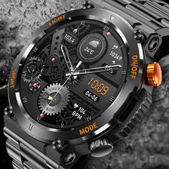 2023 New Compass Watch For Men Smart Watch Sports Fitness Watch IP67 Waterproof Smartwatch Men Bluetooth Call Full Touch Screen