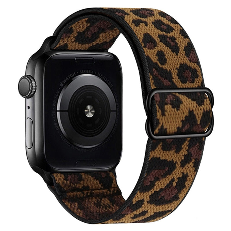 Scrunchie Strap for Apple Watch Band Elastic Nylon Bracelet iWatch series