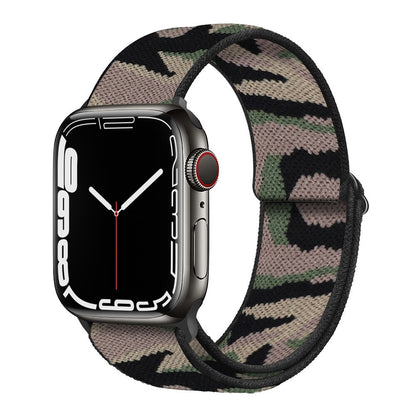 Adjustable Elastic Nylon Bracelet iWatch Band