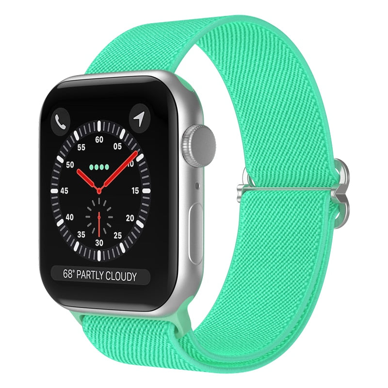 Scrunchie Strap for Apple Watch Band Elastic Nylon Bracelet iWatch series