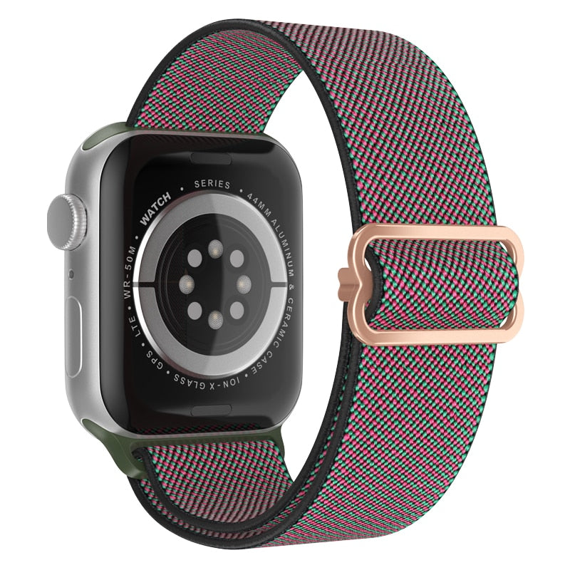 Scrunchie Strap for Apple Watch Band Elastic Nylon Bracelet iWatch series