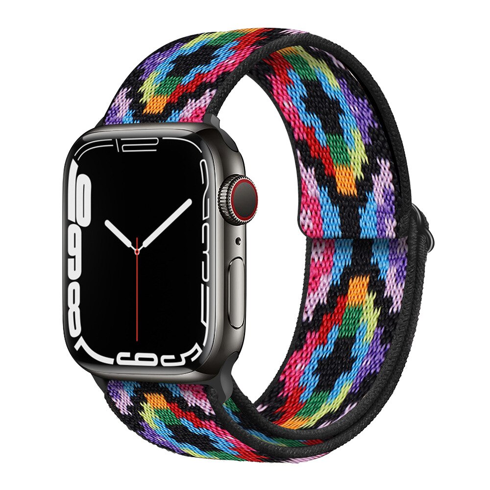 Adjustable Elastic Nylon Bracelet iWatch Band