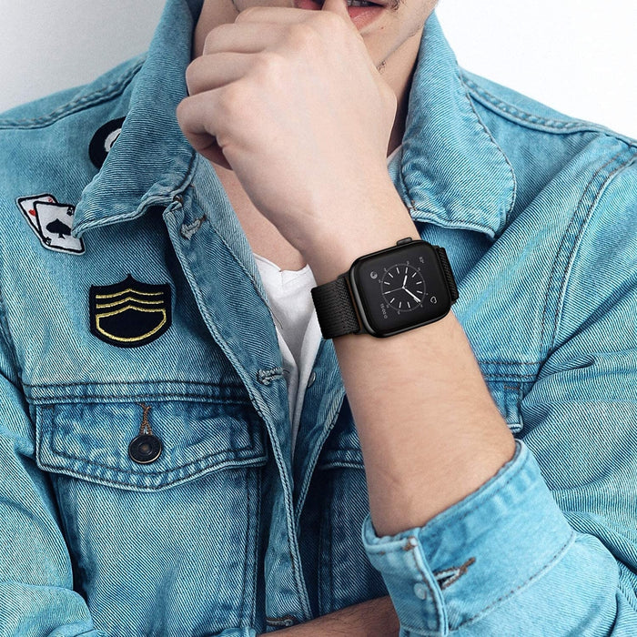 Scrunchie Strap for Apple Watch Band Elastic Nylon Bracelet iWatch series