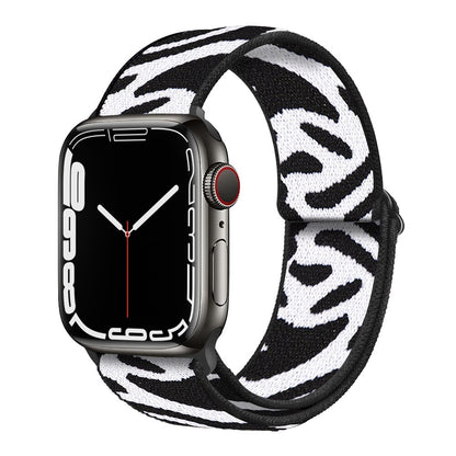 Adjustable Elastic Nylon Bracelet iWatch Band