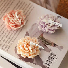 3D Carnation Flower Candle Home Decoration Wedding Bar Party Souvenirs Aromatherapy Candle Room Decor Ornament Gifts