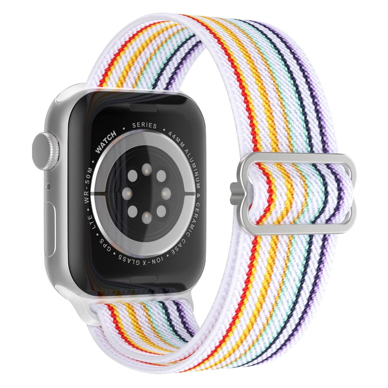 Scrunchie Strap for Apple Watch Band Elastic Nylon Bracelet iWatch series