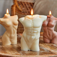 Modern home decorative centerpiece figured body candles scented creative woman body aromatic candles interior candle for decor