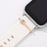 Watchband Decorative Charms Cartoon Round Charms for Apple Bracelet Silicone Accessories for Smartwatch Strap Ring Charms Stud