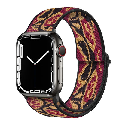 Adjustable Elastic Nylon Bracelet iWatch Band