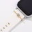 Watchband Decorative Charms Cartoon Round Charms for Apple Bracelet Silicone Accessories for Smartwatch Strap Ring Charms Stud