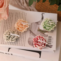 3D Carnation Flower Candle Home Decoration Wedding Bar Party Souvenirs Aromatherapy Candle Room Decor Ornament Gifts