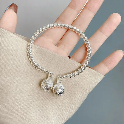 Sterling Silver Luxury Bead Bracelet Bracelet Cute Feminine Fashion Party Wedding Jewelry