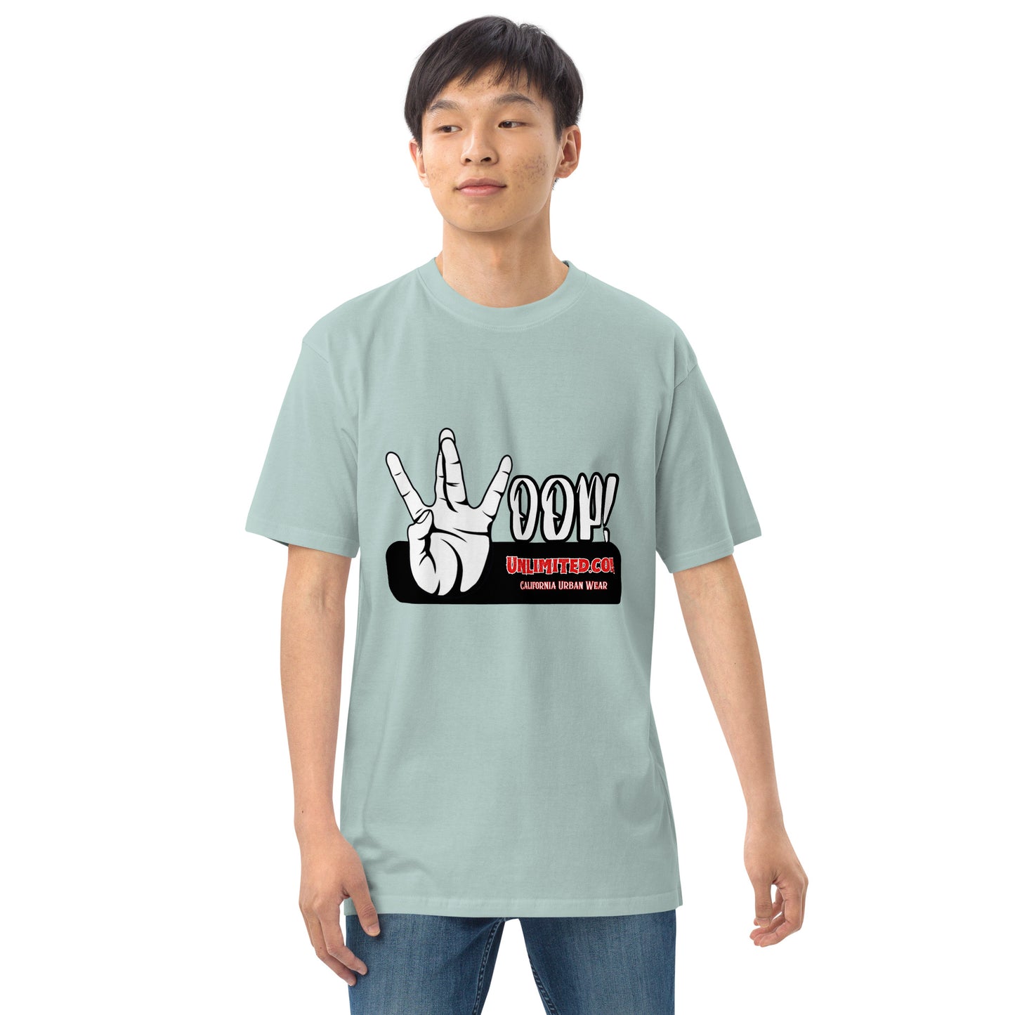 Men’s Woop Unlimited premium heavyweight tee