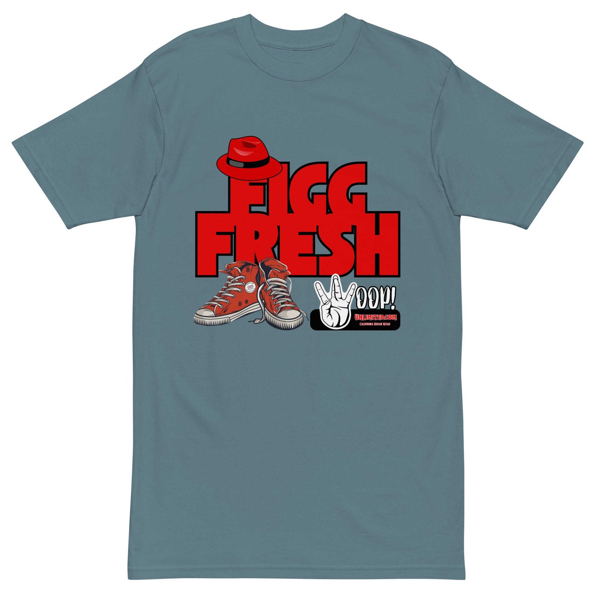 Men’s Woop Unlimited Figg Fresh premium heavyweight tee