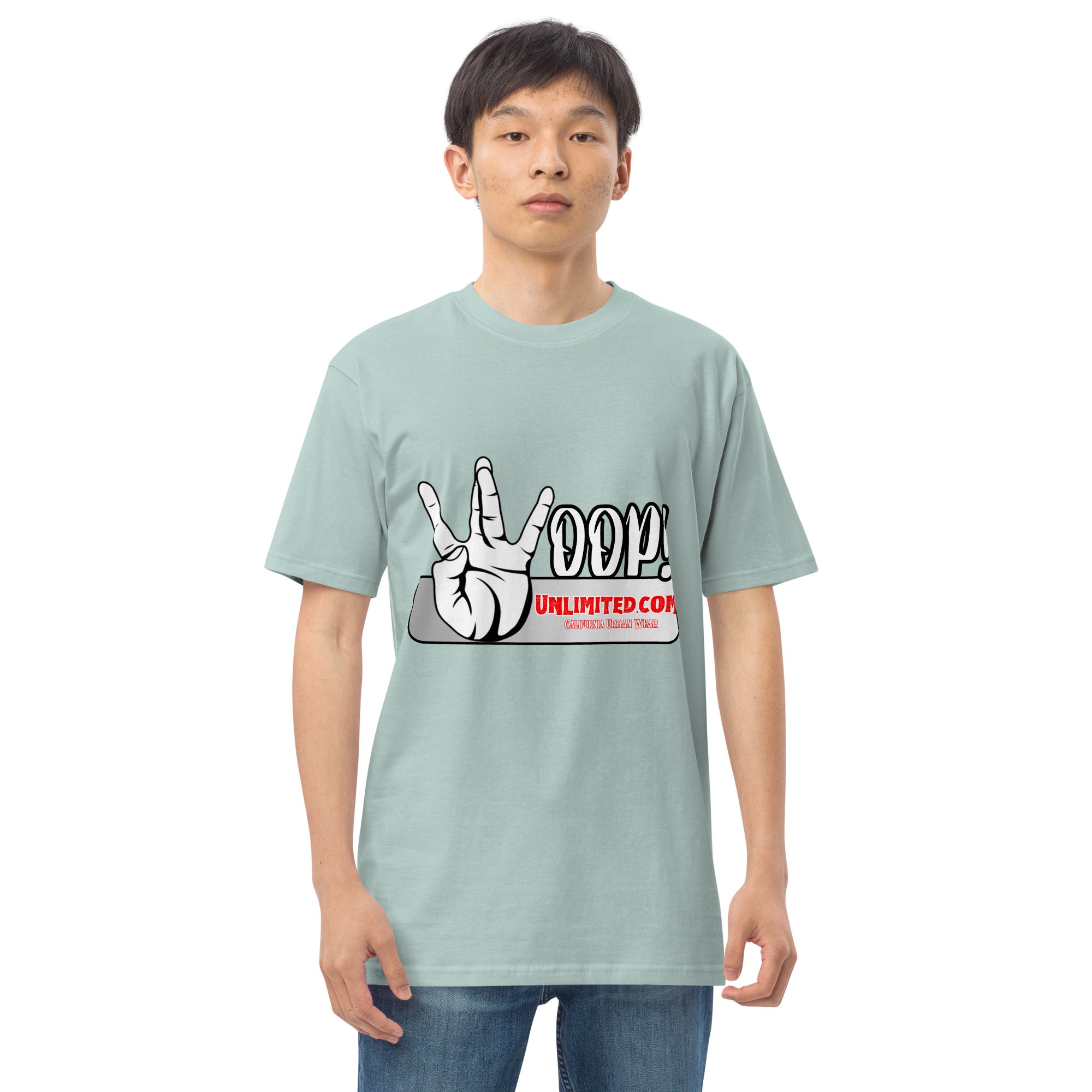 Men’s Woop Unlimited premium heavyweight tee