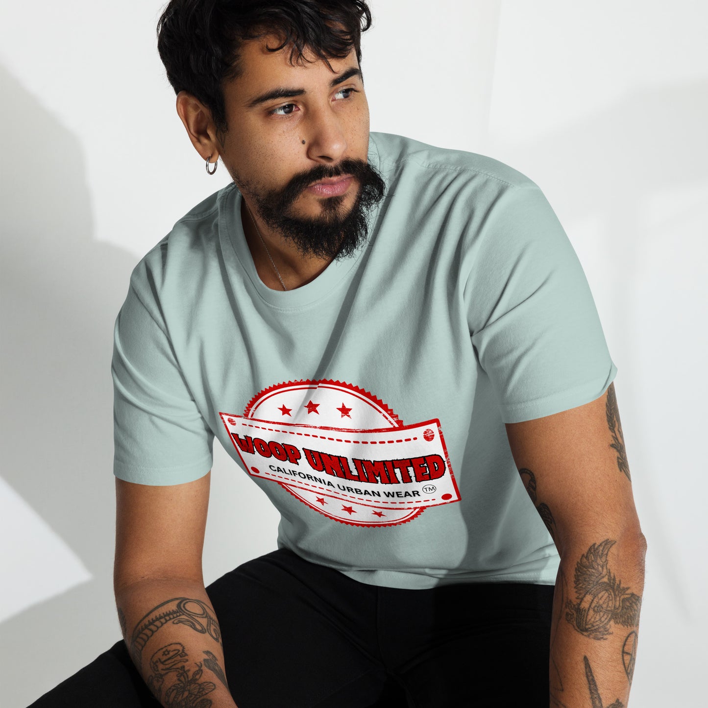 Men’s Woop Unlimited premium heavyweight tee