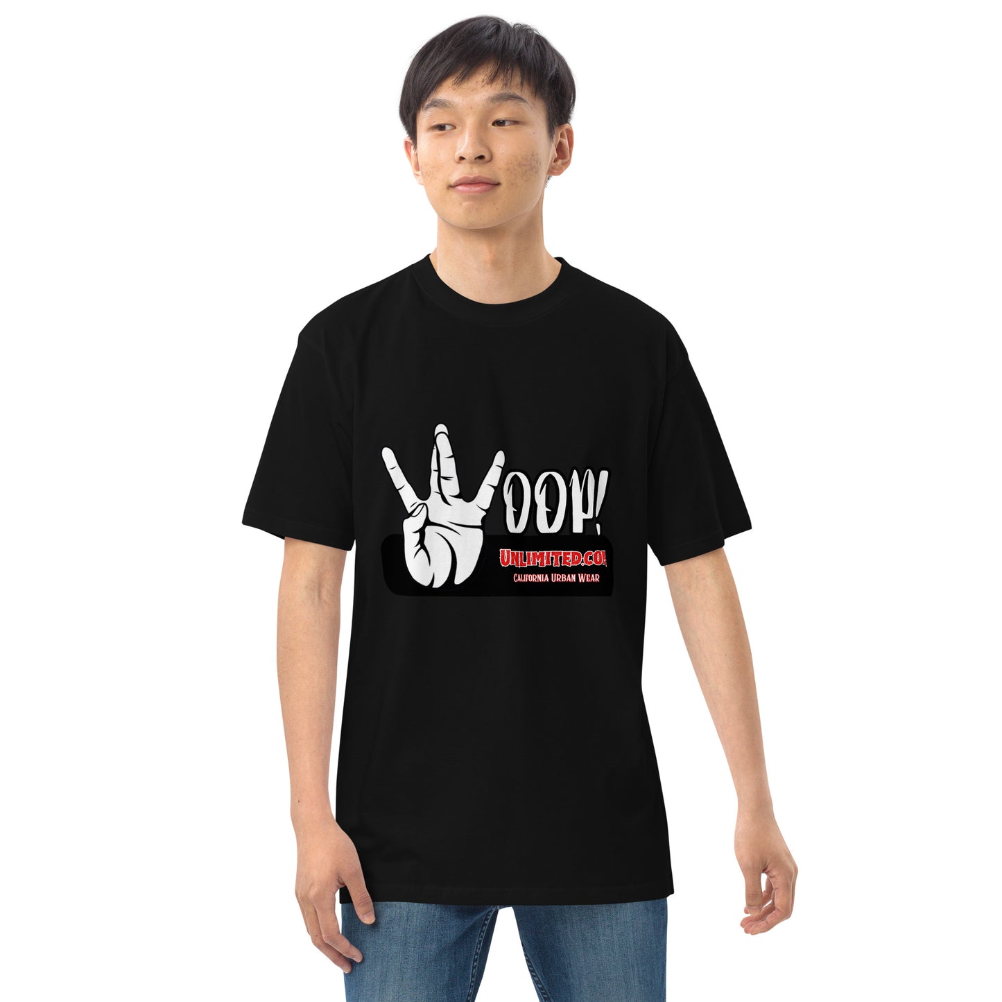 Men’s Woop Unlimited premium heavyweight tee