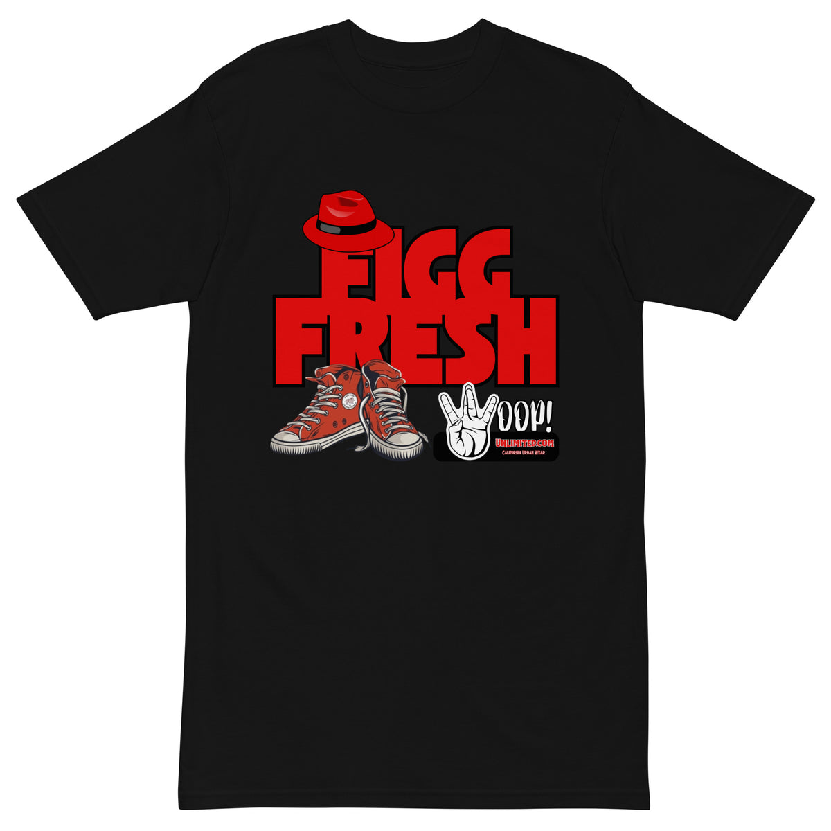 Men’s Woop Unlimited Figg Fresh premium heavyweight tee