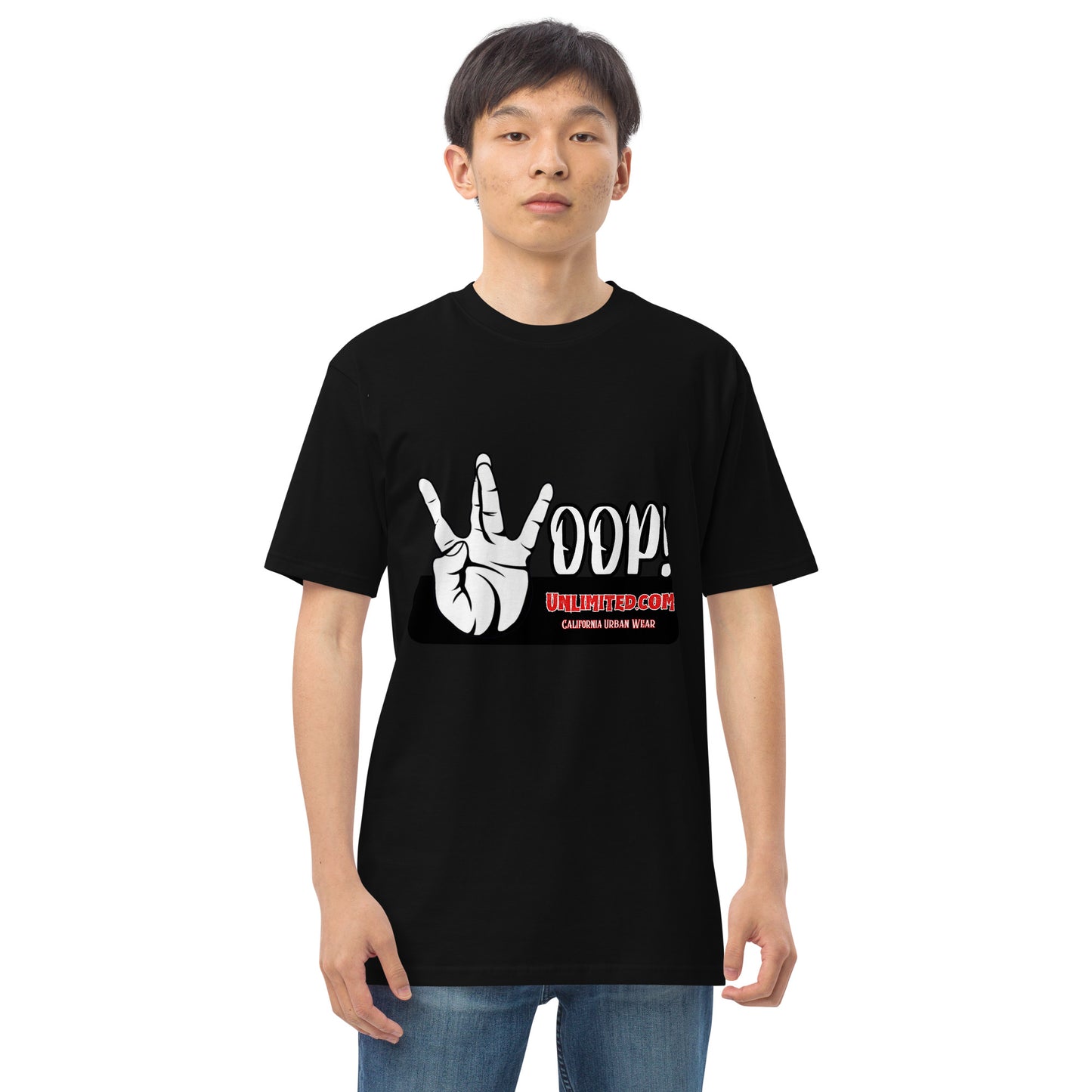 Men’s Woop Unlimited premium heavyweight tee