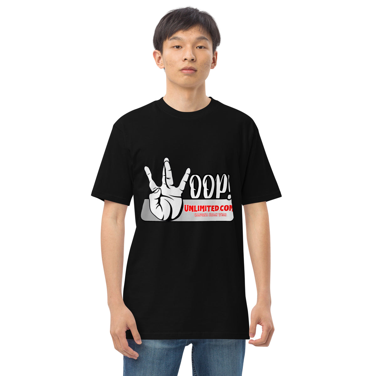 Men’s Woop Unlimited premium heavyweight tee