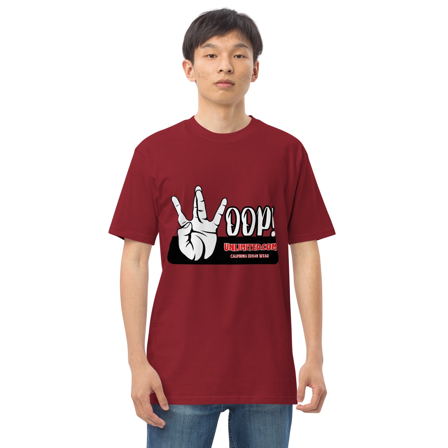 Men’s Woop Unlimited premium heavyweight tee