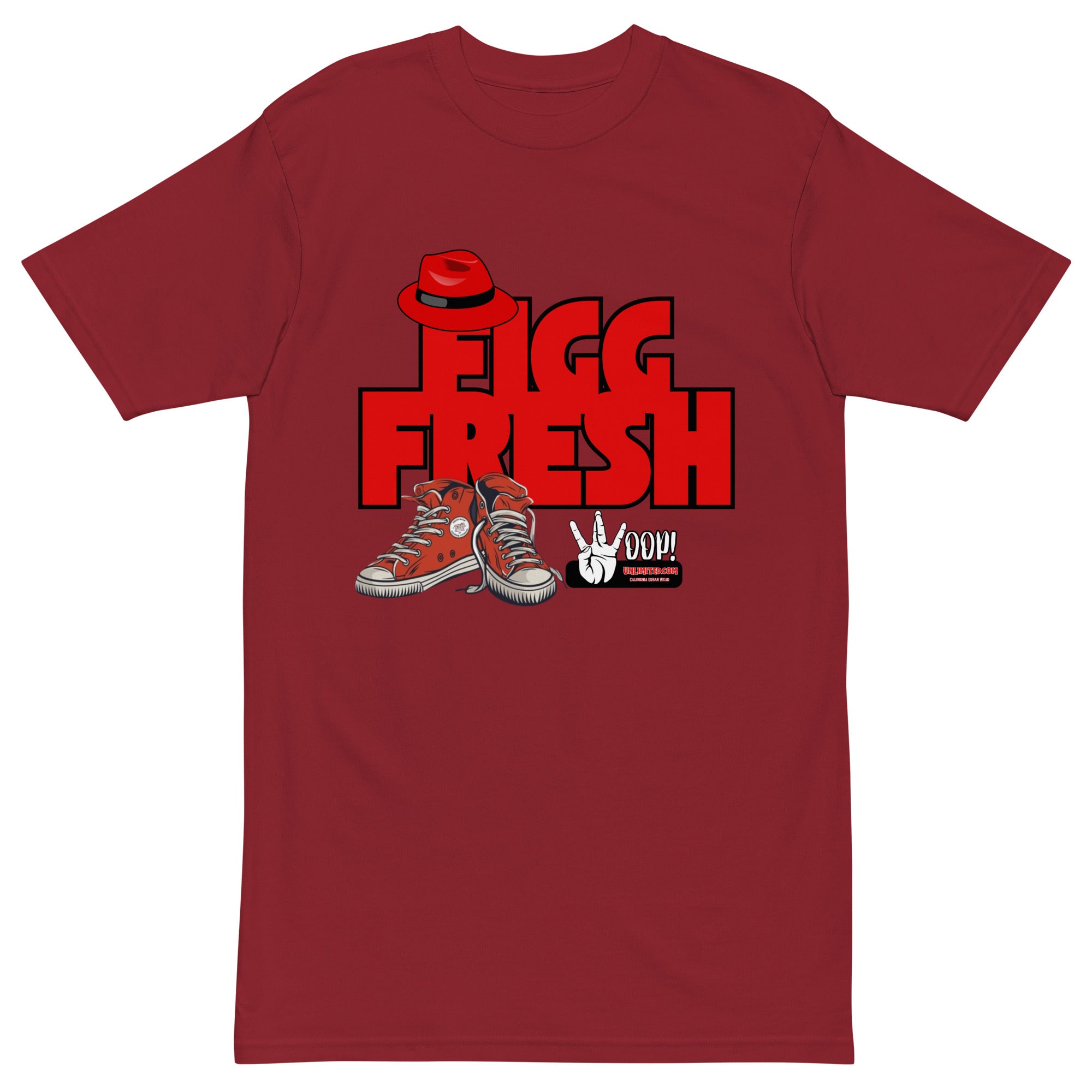 Men’s Woop Unlimited Figg Fresh Premium Heavyweight Tee