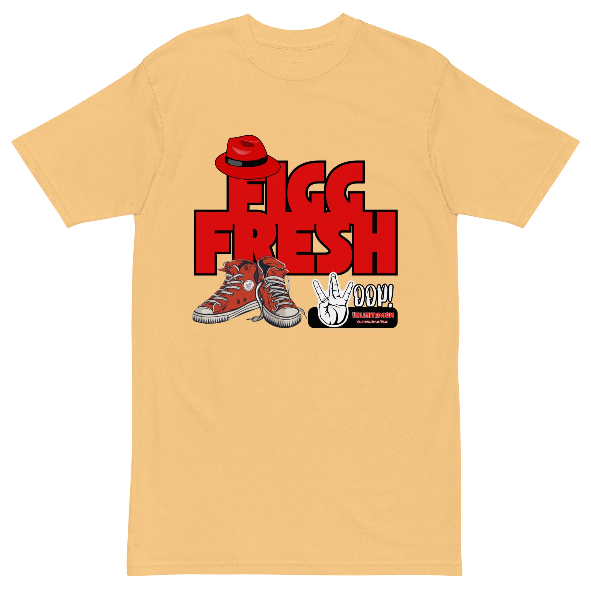 Men’s Woop Unlimited Figg Fresh premium heavyweight tee