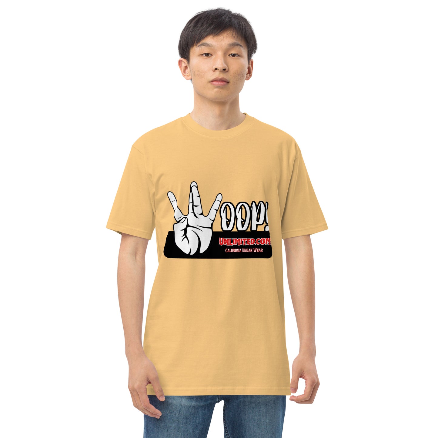 Men’s Woop Unlimited premium heavyweight tee