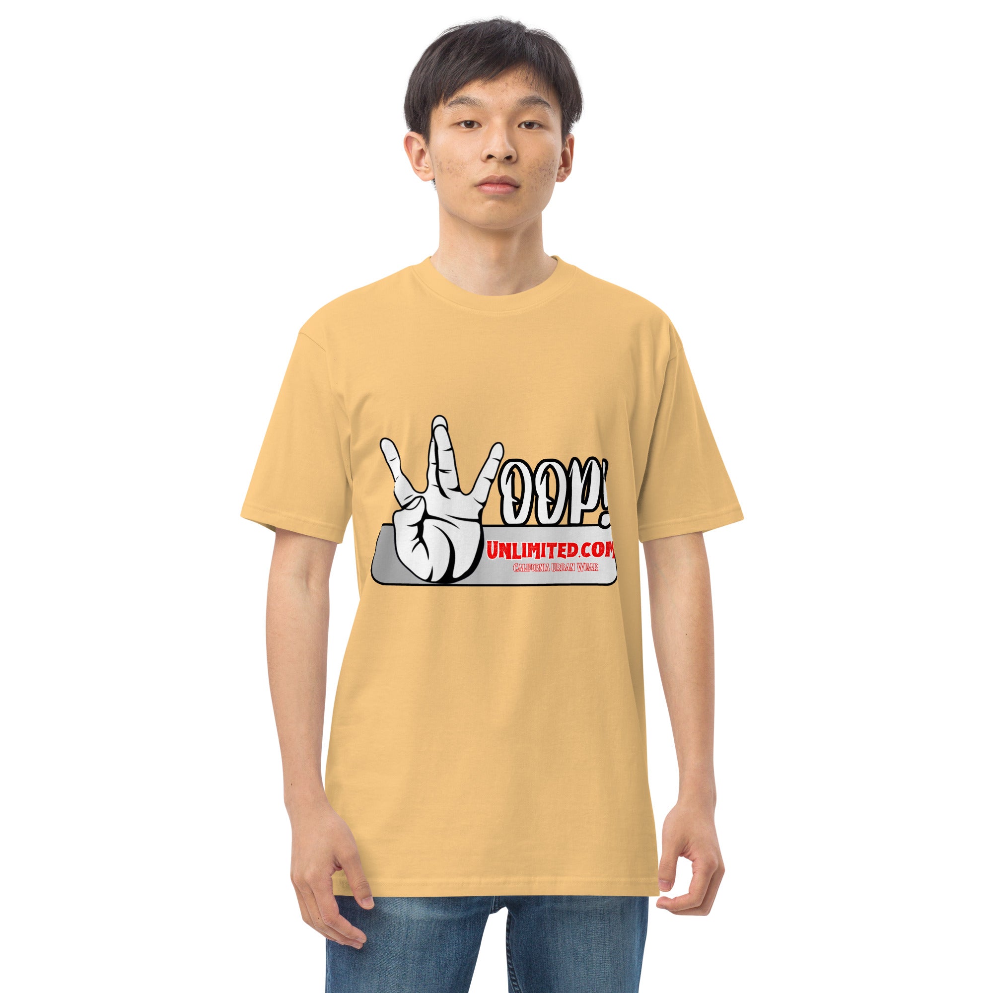 Men’s Woop Unlimited premium heavyweight tee