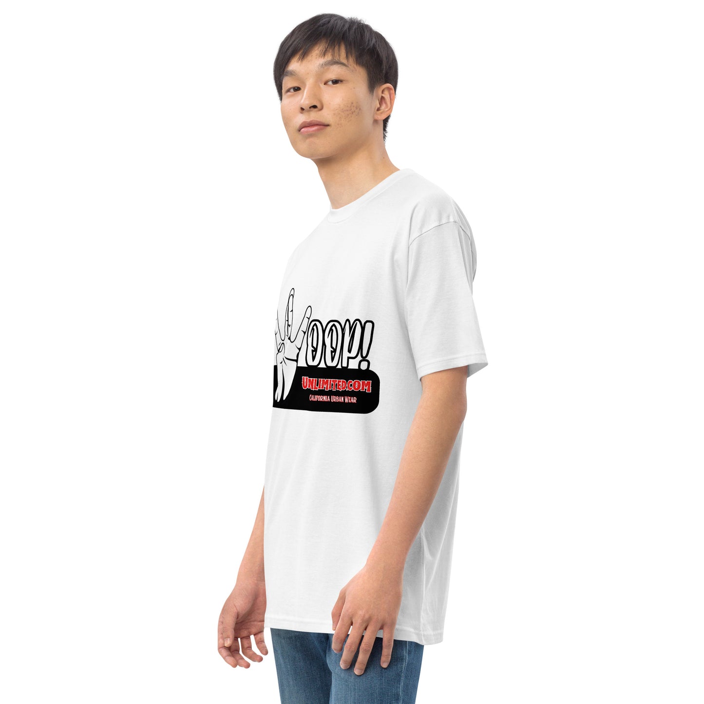 Men’s Woop Unlimited premium heavyweight tee