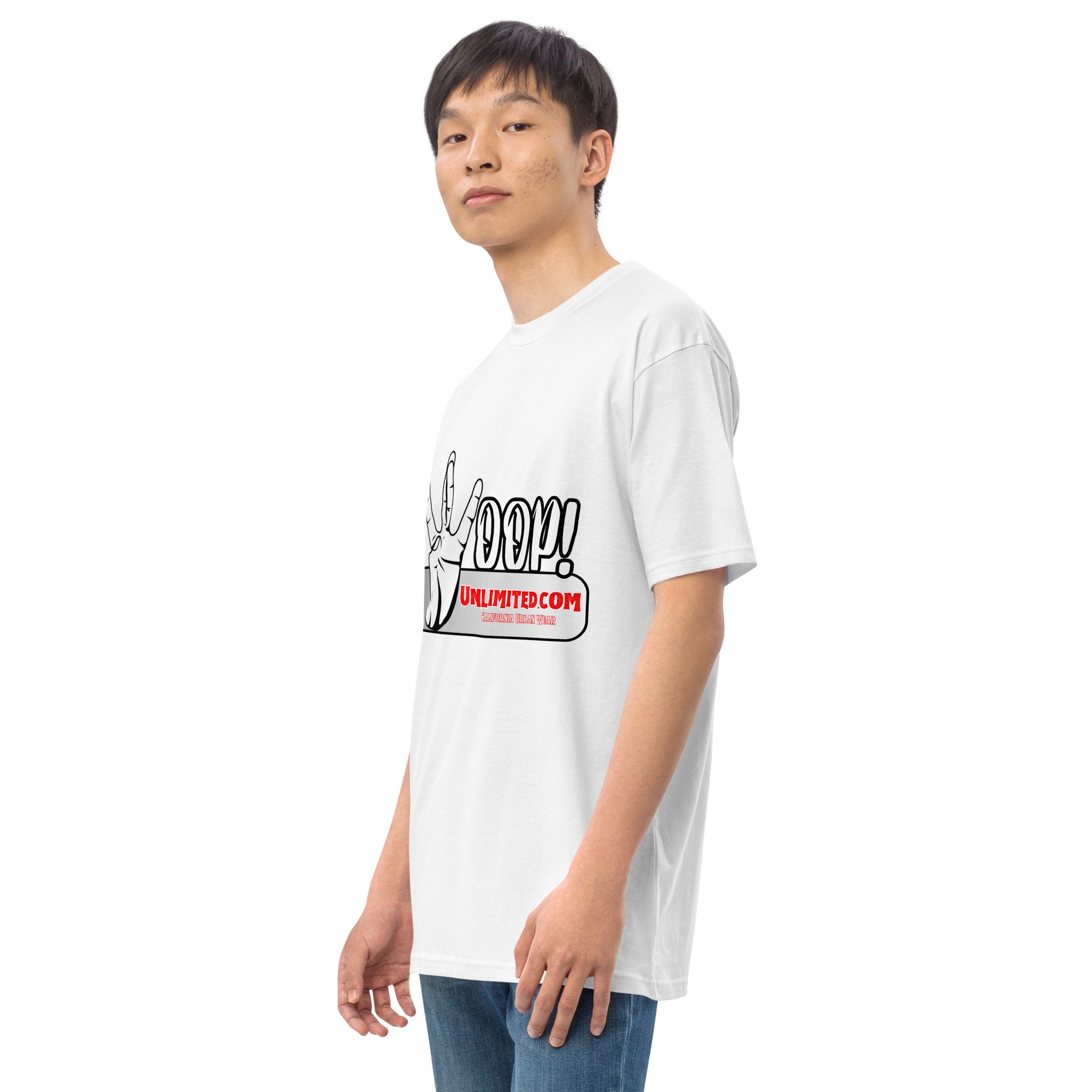 Men’s Woop Unlimited premium heavyweight tee