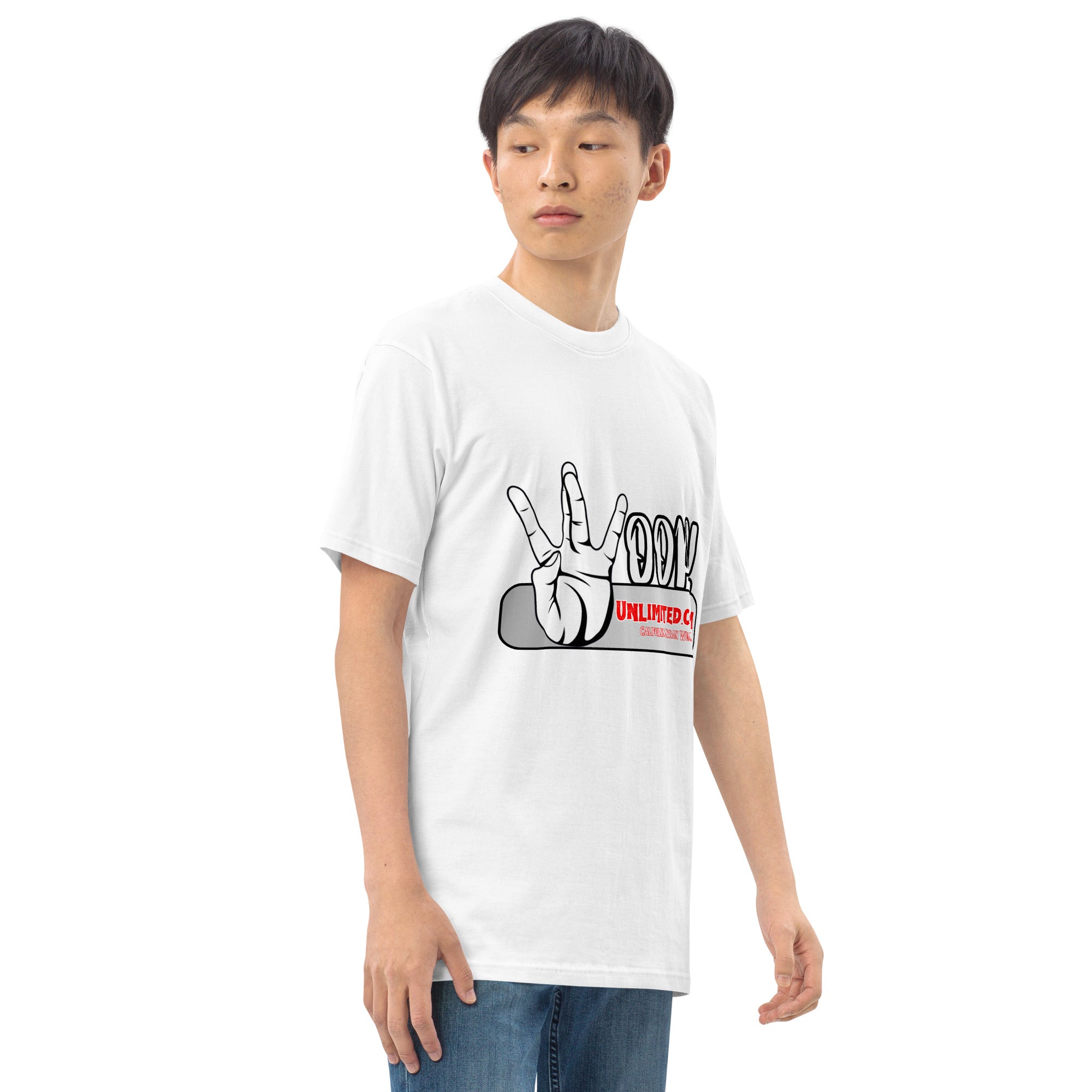 Men’s Woop Unlimited premium heavyweight tee