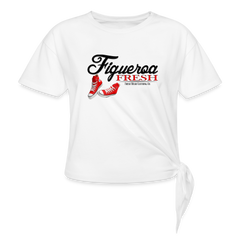 Women's Figueroa Fresh Knotted T-Shirt - white