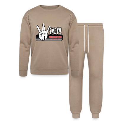 Woop Unlimited Unisex Lounge Wear Set - tan