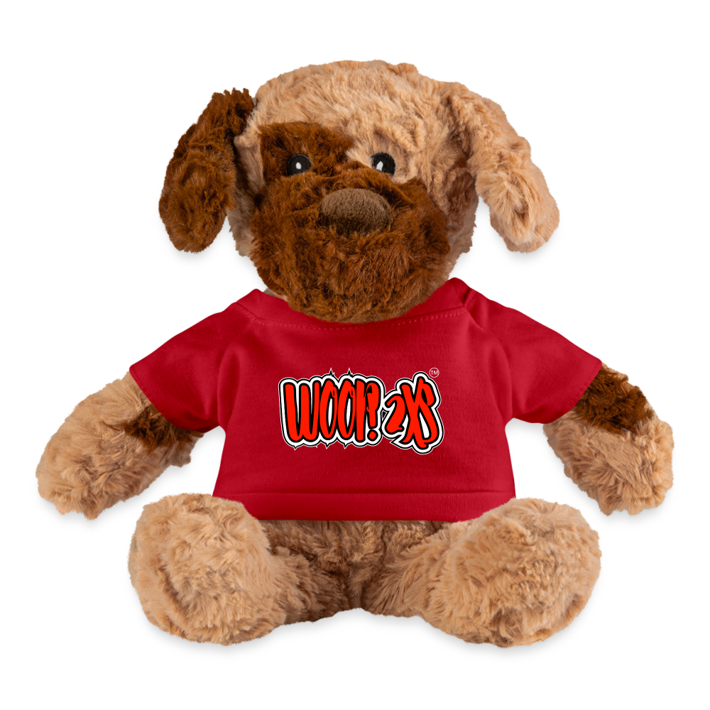 Woop 2Xs Teddy Dog - red