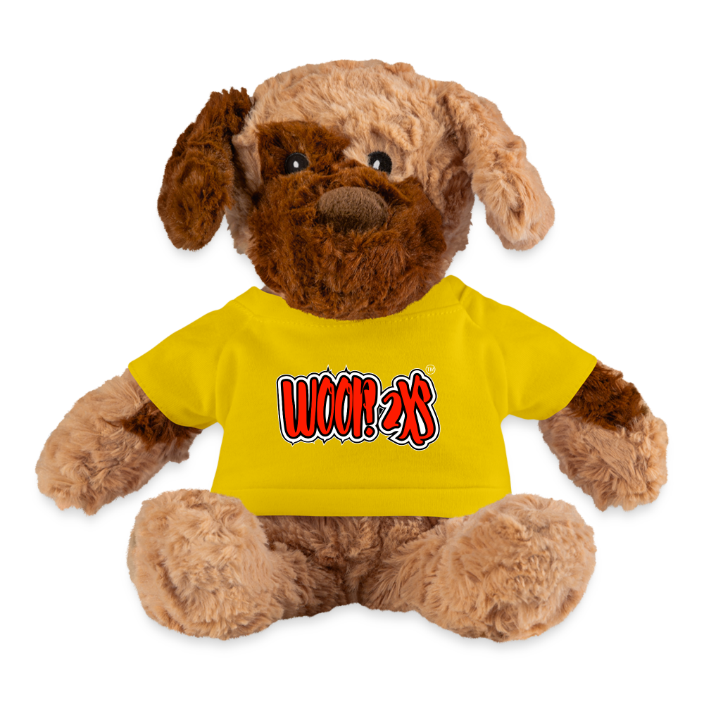 Woop 2Xs Teddy Dog - yellow