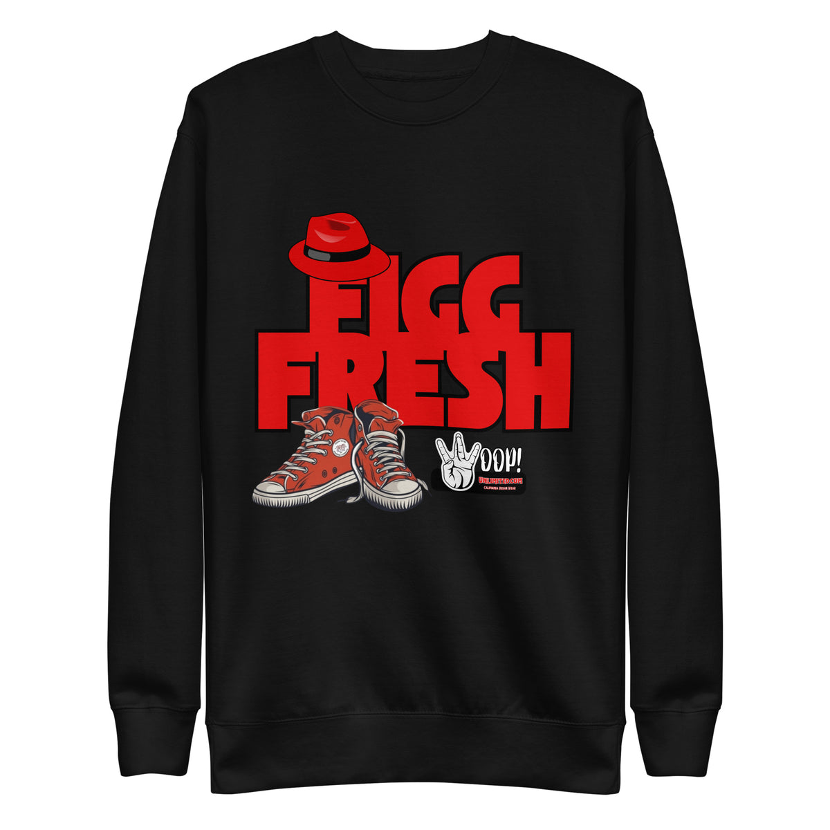 Woop Unlimited Figg Fresh Unisex Premium Sweatshirt