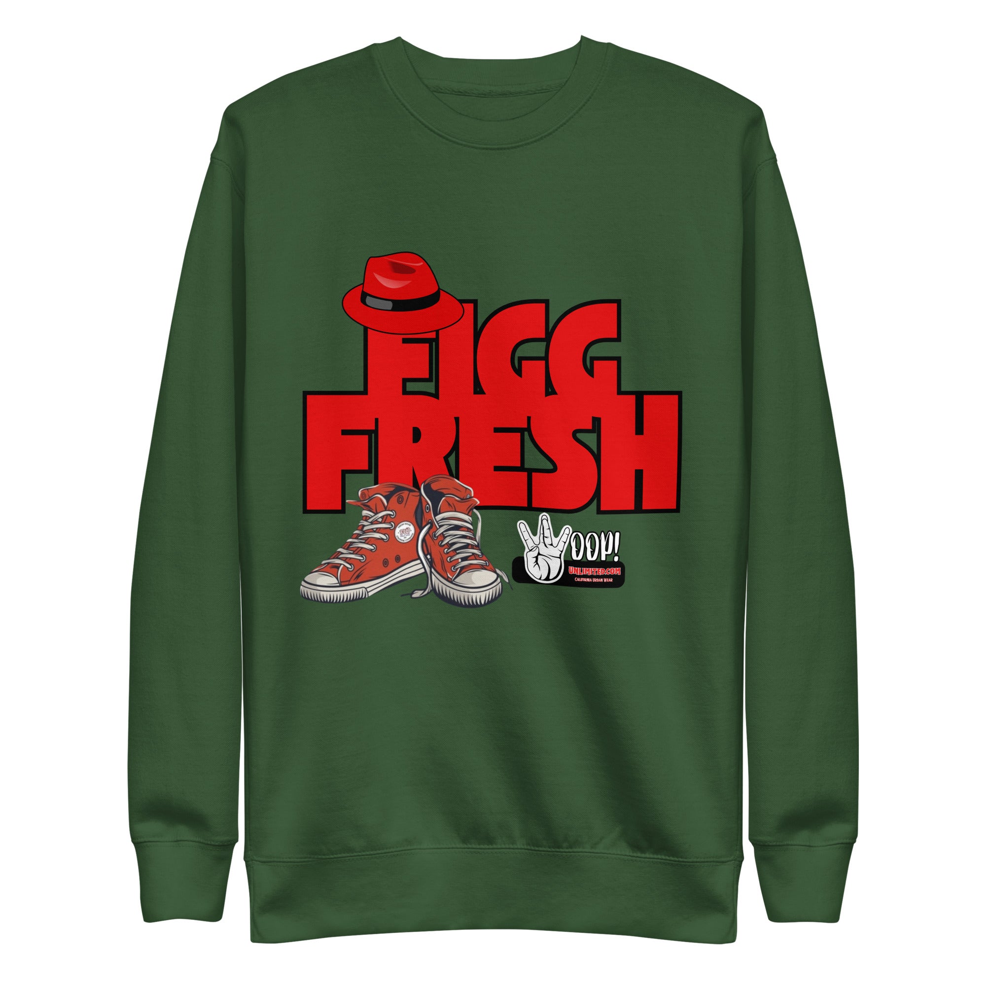 Woop Unlimited Figg Fresh Unisex Premium Sweatshirt