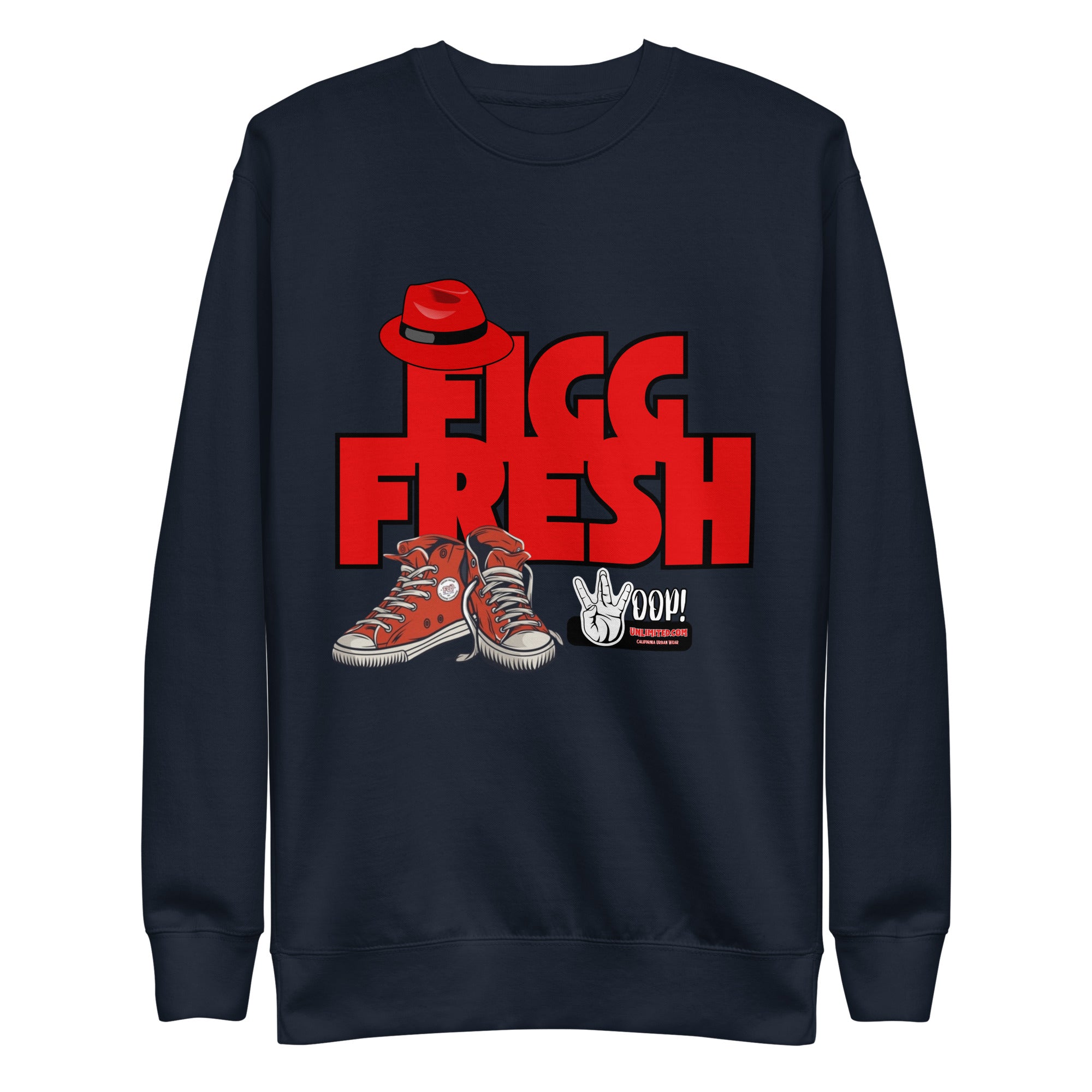 Woop Unlimited Figg Fresh Unisex Premium Sweatshirt