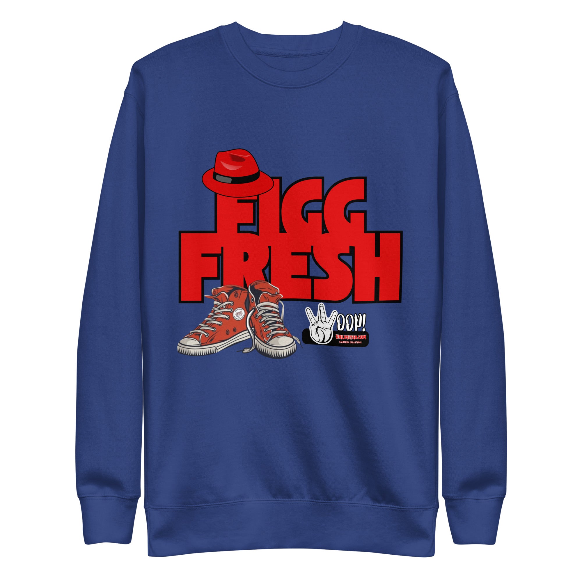 Woop Unlimited Figg Fresh Unisex Premium Sweatshirt