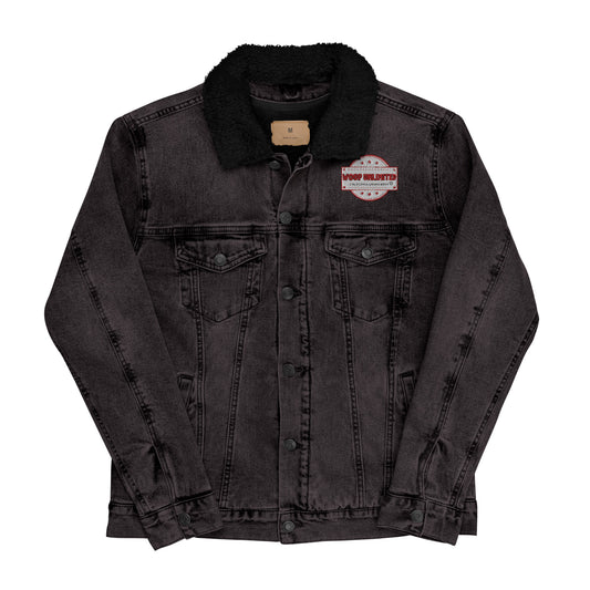 Woop Unlimited Unisex denim sherpa jacket