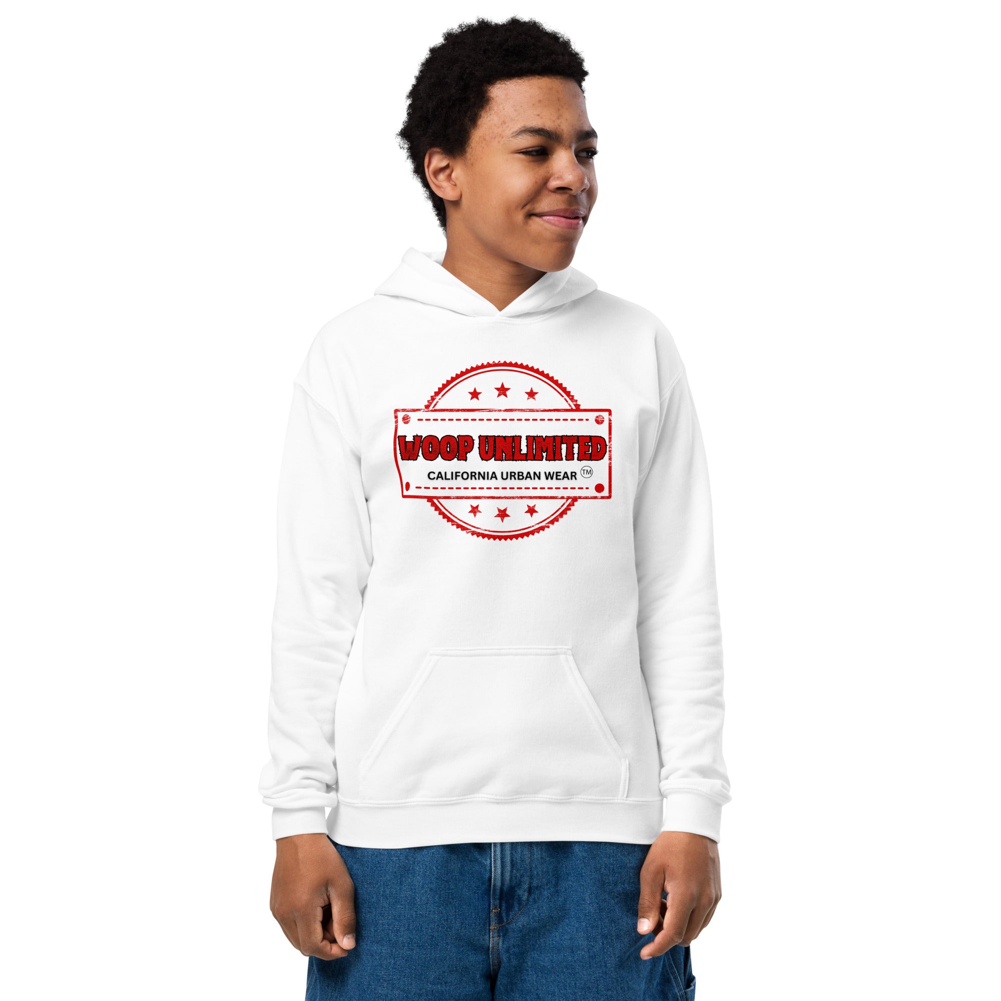 Woop Unlimited Youth heavy blend hoodie