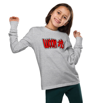 Youth Woop 2Xs long sleeve tee